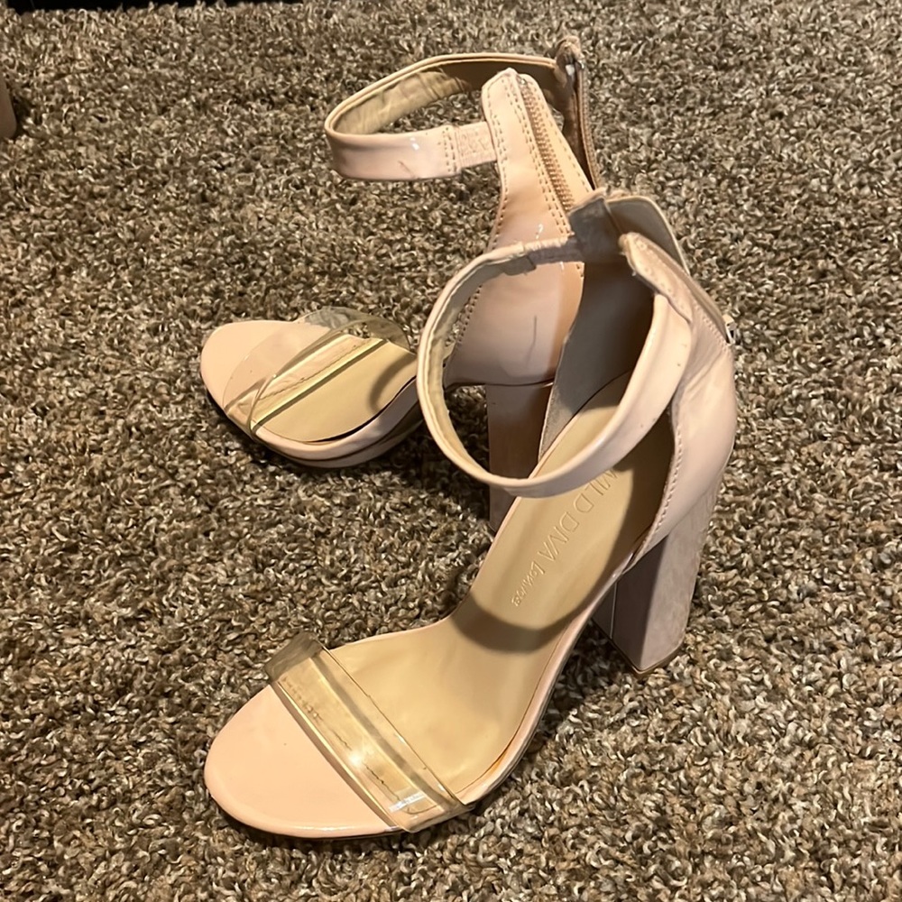Fashion Nova brand nude heels!